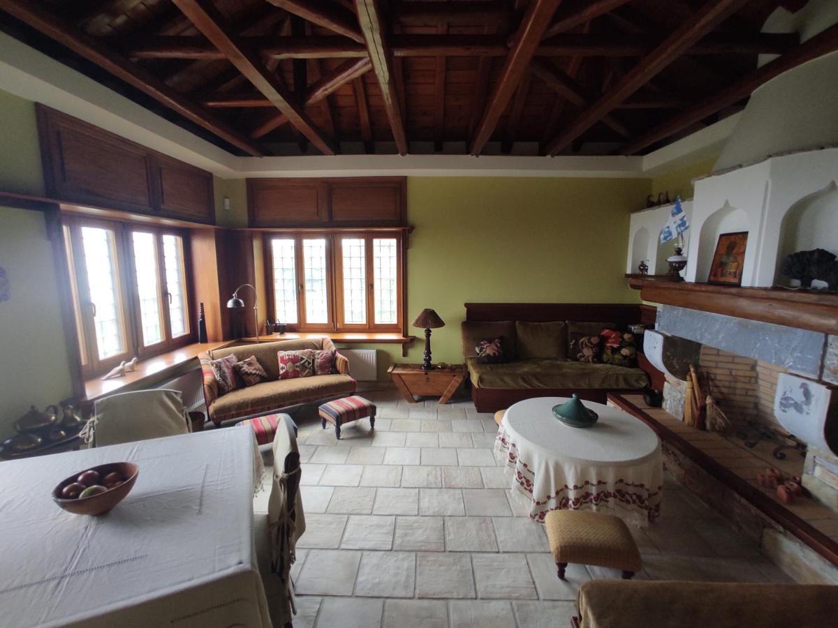 Cozy Blue Stone House With A Great Sea View. Villa Tsagarada Exterior photo
