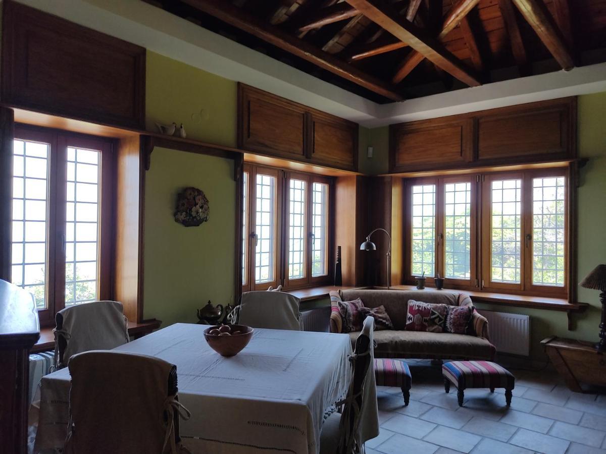Cozy Blue Stone House With A Great Sea View. Villa Tsagarada Exterior photo