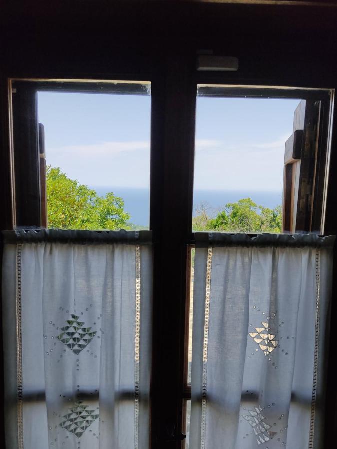 Cozy Blue Stone House With A Great Sea View. Villa Tsagarada Exterior photo
